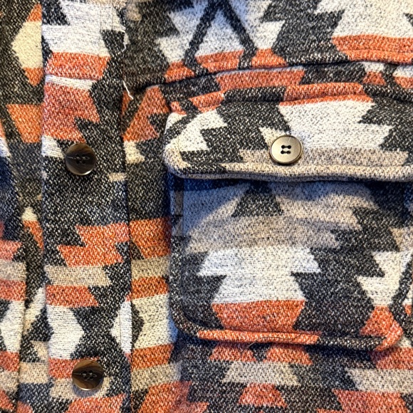 Aztec Patterned Shacket - Picture 3 of 6